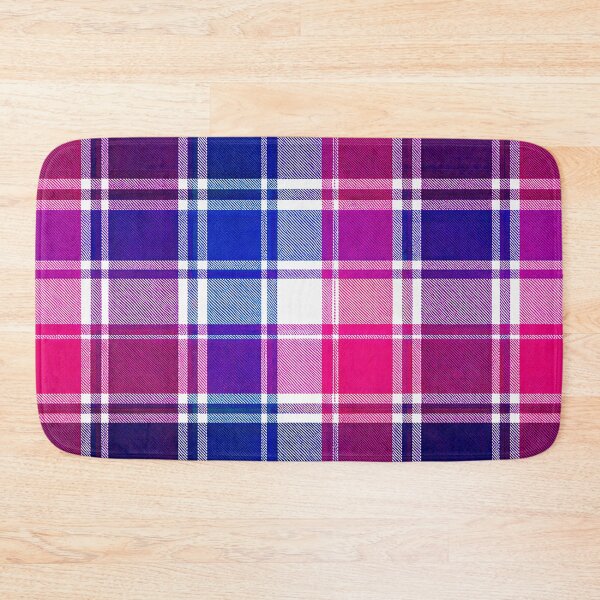 Item preview, PRIDE / TRIBE TARTAN - ✨BISEXUAL PRIDE FLAG TARTAN✨ designed and sold by WheelieGdArt.