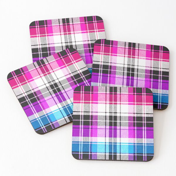 Item preview, PRIDE / TRIBE TARTAN - ✨GENDERFLUID PRIDE TARTAN✨ designed and sold by WheelieGdArt.