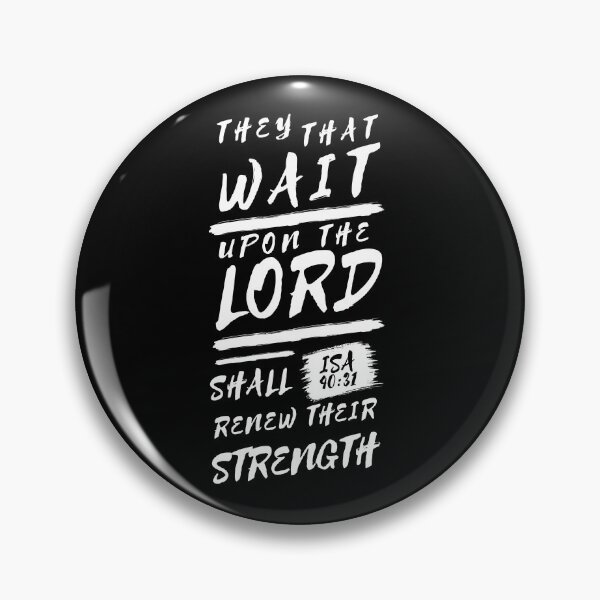 Item preview, Isaiah 40:31 Scripture Quote Typography (KJV) designed and sold by Clothed in Scripture.