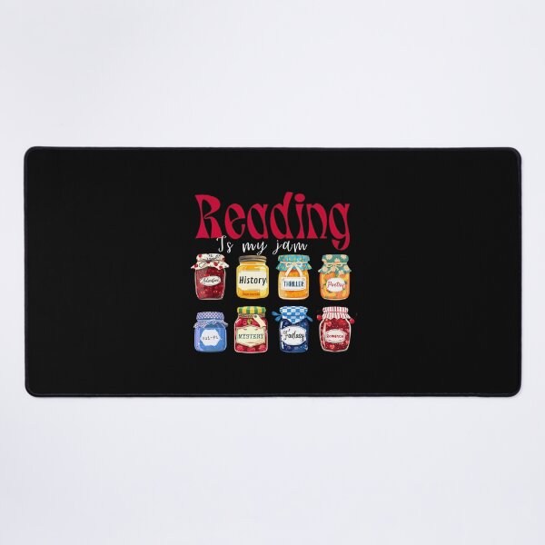 Item preview, Reading Is My Jam Funny Teacher Student Book Lovers designed and sold by endabettyau.