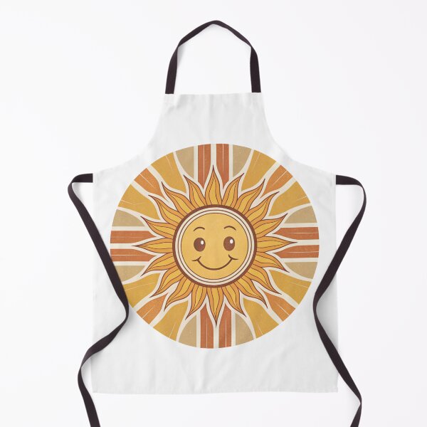 Item preview, Retro Smiling Sun Vintage Circle Art | Happy Sunshine Boho Aesthetic Illustration designed and sold by A1MarketDesigne.