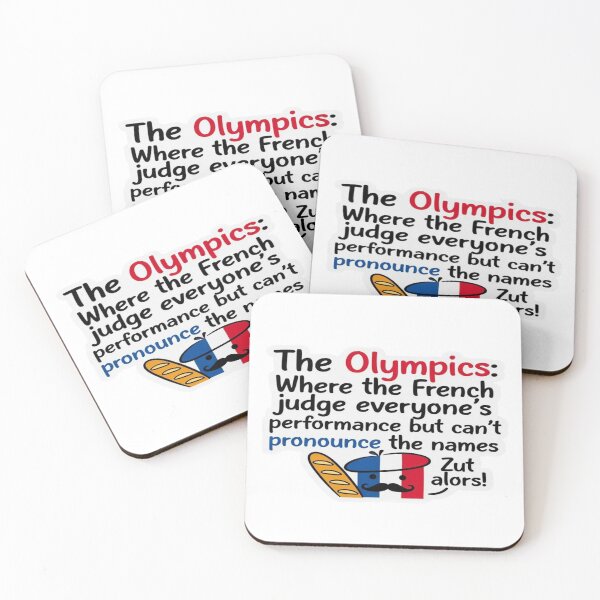 Item preview, Funny Olympics French Humor Design – “Zut Alors!” Paris Olympics Satire T-Shirt & Sticker Graphic designed and sold by Sushikidsntod.