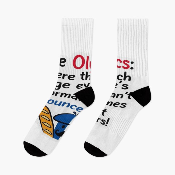 Aperçu de l'œuvre Design humoristique français sur les Jeux olympiques – T-shirt et autocollant satirique « Zut alors ! » pour les Jeux olympiques de Paris créée et vendue par Sushikidsntod.