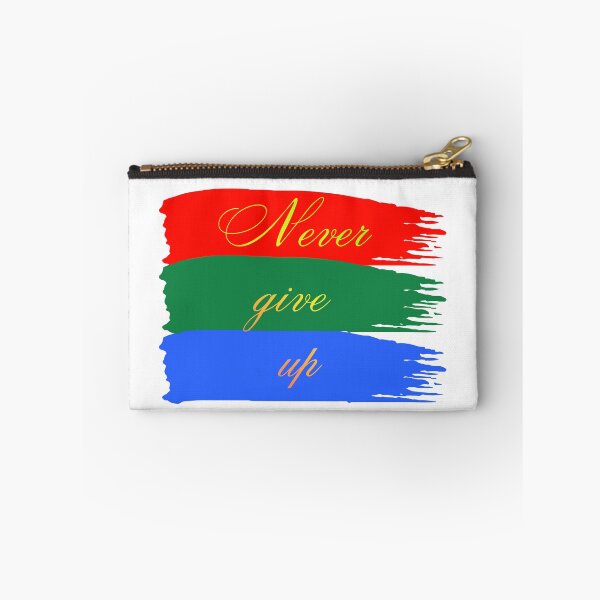 Item preview, Never Give Up Brush Style designed and sold by NxtGenDesigns.