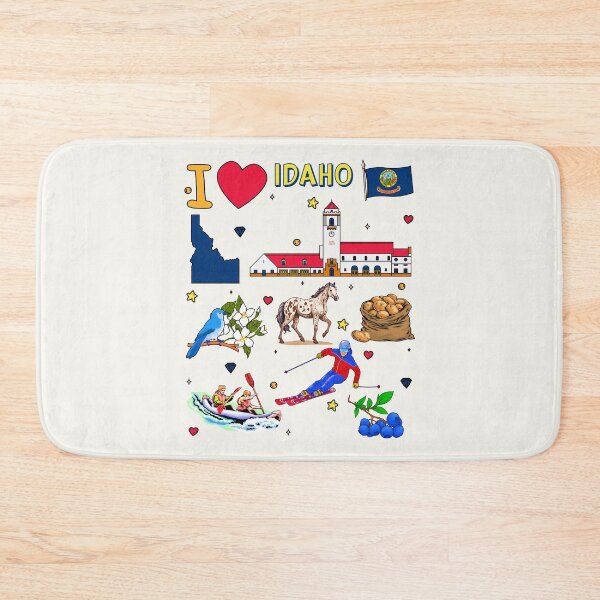 Item preview, Idaho State Pride - Ultimate Symbols & Landmarks Sticker Pack designed and sold by mashmosh.