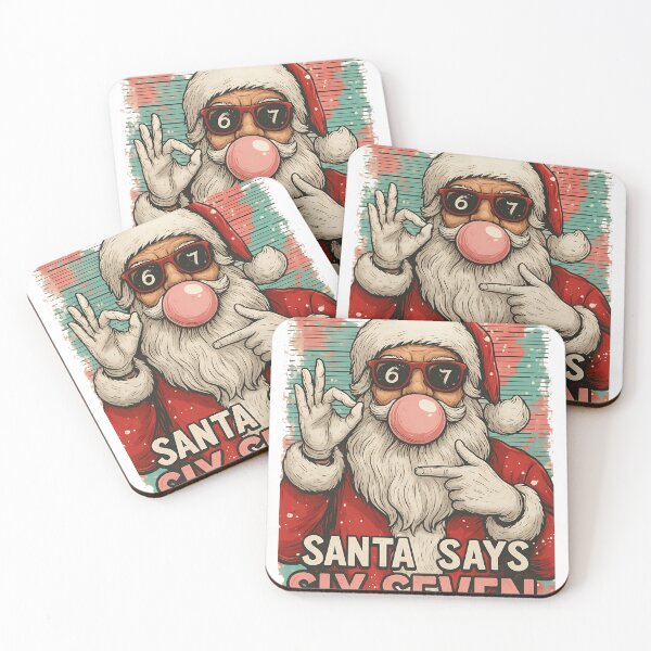 Item preview, Santa Six Seven Meme Christmas Couples Saying 67 Xmas Sweatshirt designed and sold by raelinema9mar1.