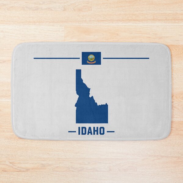 Item preview, Idaho State Pride - Classic Blue Silhouette & Flag Design designed and sold by mashmosh.