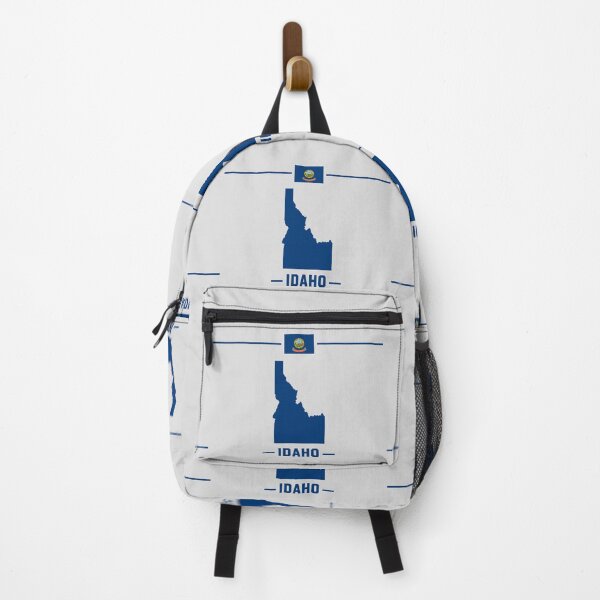 Item preview, Idaho State Pride - Classic Blue Silhouette & Flag Design designed and sold by mashmosh.