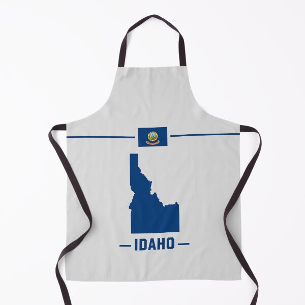 Item preview, Idaho State Pride - Classic Blue Silhouette & Flag Design designed and sold by mashmosh.