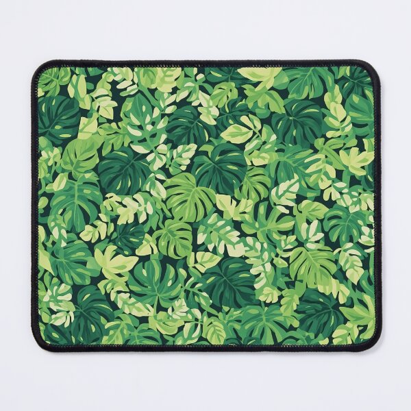 Item preview, Dense Green Tropical Leaves Seamless Pattern designed and sold by wandart00.