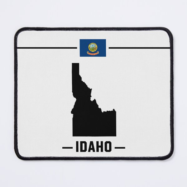 Item preview, Idaho State Pride - Minimalist Silhouette & Flag Design designed and sold by mashmosh.