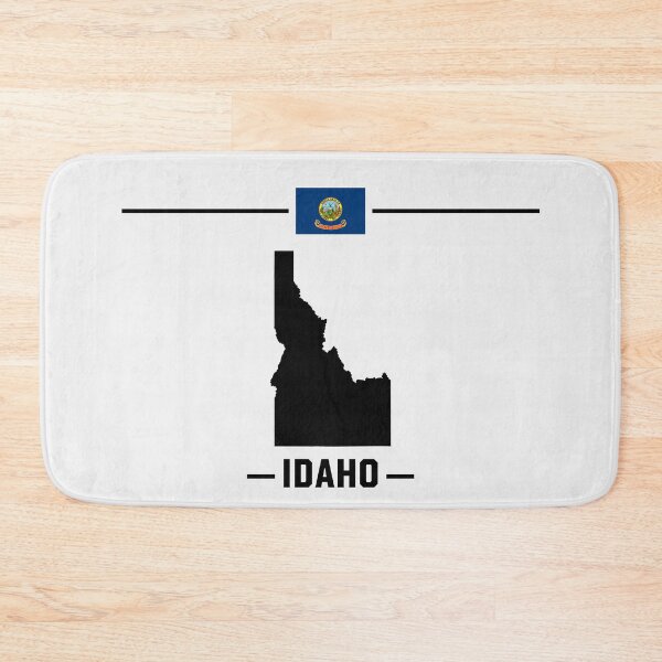 Item preview, Idaho State Pride - Minimalist Silhouette & Flag Design designed and sold by mashmosh.