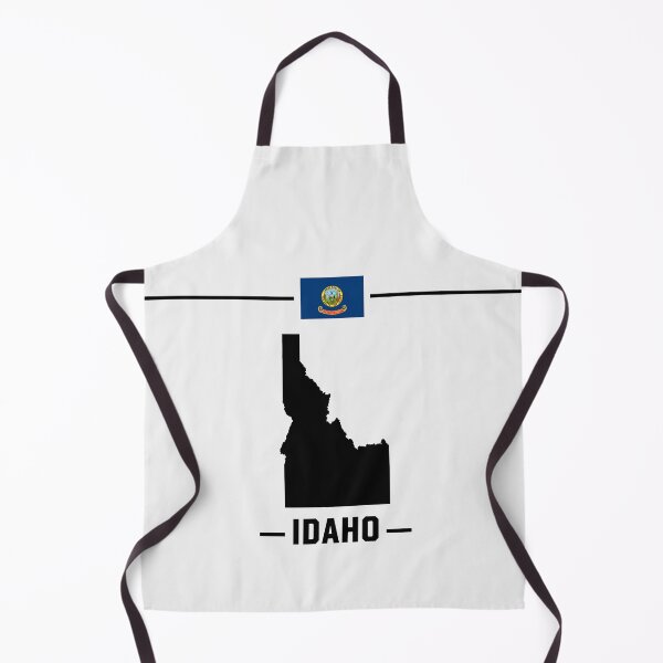 Item preview, Idaho State Pride - Minimalist Silhouette & Flag Design designed and sold by mashmosh.