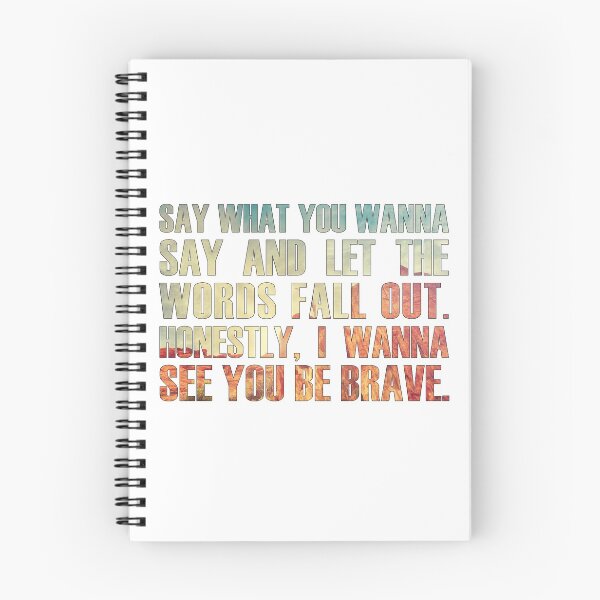 Item preview, Brave by Sara Bareilles designed and sold by Rachel Bishop.