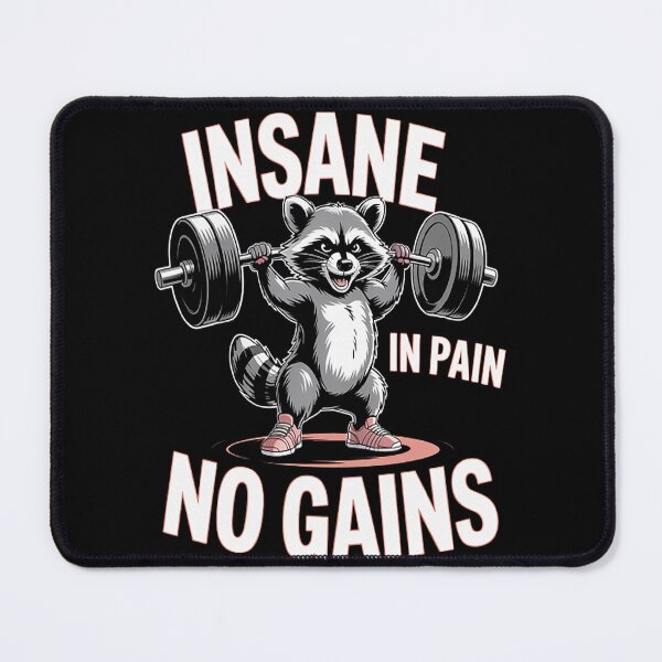 Item preview, Insane In Pain No Gains Glory designed and sold by gandebro.