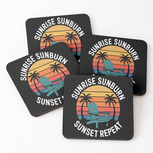 Item preview, Sunrise Sunburn Sunset Repeat Endless Summer designed and sold by mandiana.