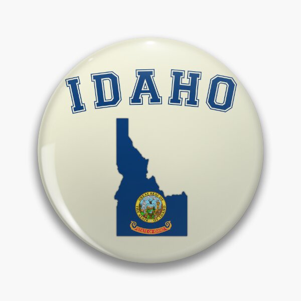 Item preview, Idaho State Map - Classic Navy Blue Varsity Pride designed and sold by mashmosh.