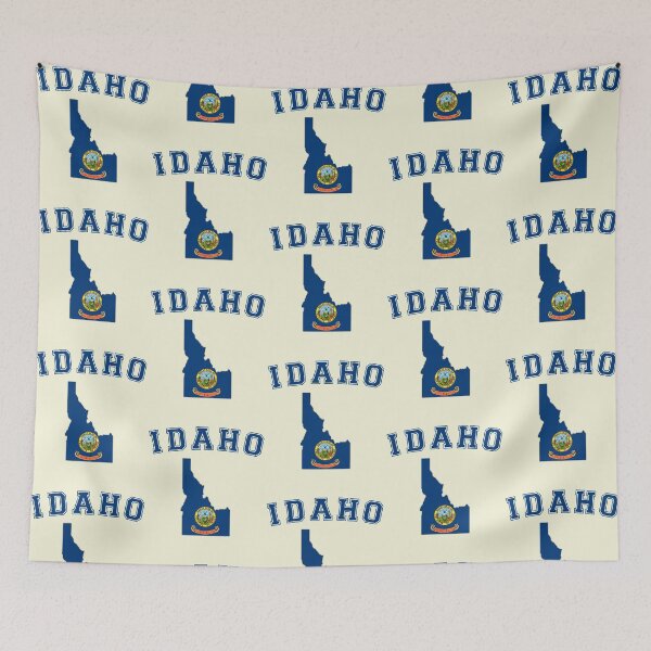Item preview, Idaho State Map - Classic Navy Blue Varsity Pride designed and sold by mashmosh.