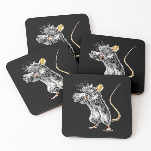 Item preview, Mouse Holds Camera Animal Lover Motif Illustration Mouse designed and sold by mischwpwarso.