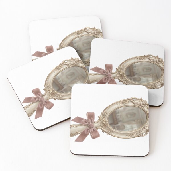 Item preview, Vintage Victorian Hand Mirror Soft Realism Art designed and sold by Strip to Stick.