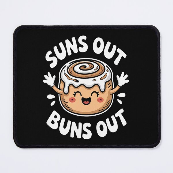 Item preview, Suns Out Buns Out Cinnamon Roll Kawaii Summer Dark designed and sold by mandiana.
