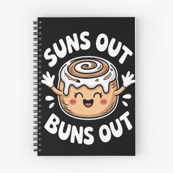Item preview, Suns Out Buns Out Cinnamon Roll Kawaii Summer Dark designed and sold by mandiana.