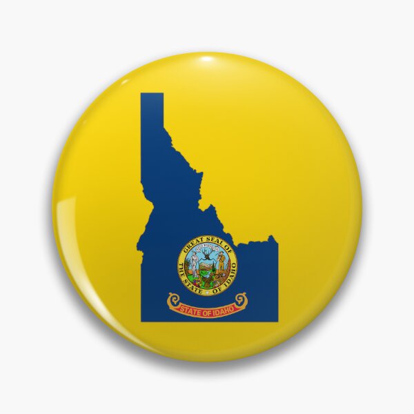 Item preview, Idaho State Flag Silhouette - Proud Idahoan Heritage Art designed and sold by mashmosh.