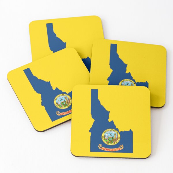 Item preview, Idaho State Flag Silhouette - Proud Idahoan Heritage Art designed and sold by mashmosh.
