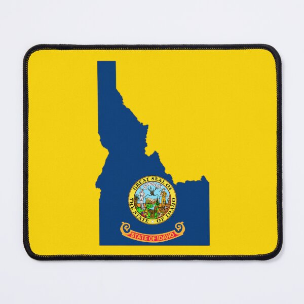 Item preview, Idaho State Flag Silhouette - Proud Idahoan Heritage Art designed and sold by mashmosh.