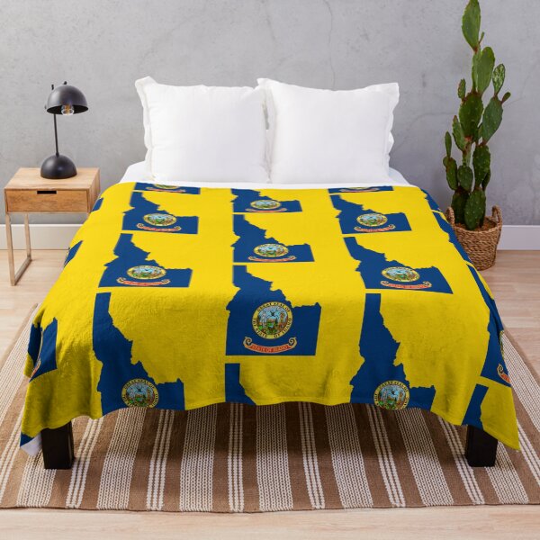 Item preview, Idaho State Flag Silhouette - Proud Idahoan Heritage Art designed and sold by mashmosh.