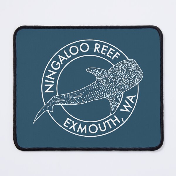 Item preview, Whale Shark - Ningaloo Reef - Dark Tshirt Design designed and sold by SeaLarkArt.