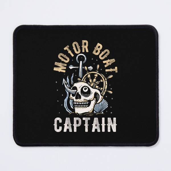 Item preview, Motor Boat Captain Funny Pontoon Boating Motor Boatin Lake designed and sold by mischwpwarso.