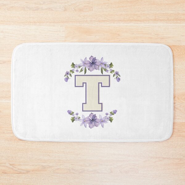 Item preview, Letter T Monogram with Flowers – Elegant Floral Initial Design designed and sold by OmikronStore.