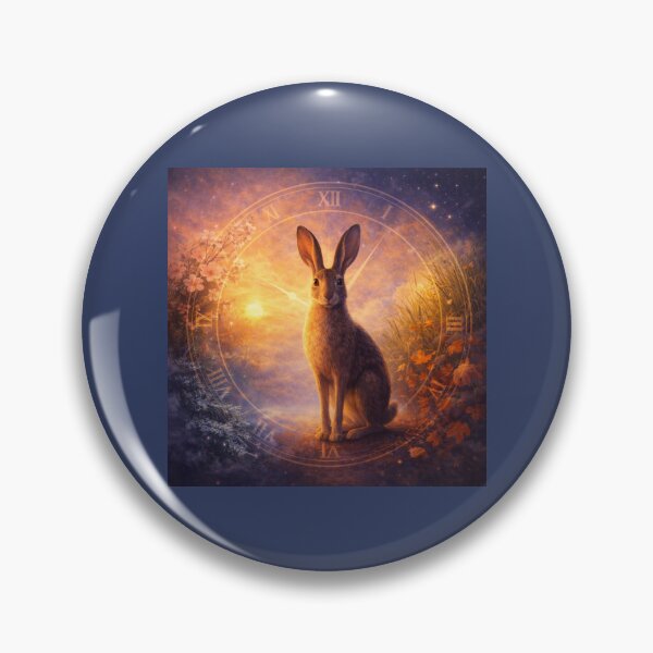 Item preview, Brown Hare – Stillpoint of the Turning Year designed and sold by GeoWild Designs.