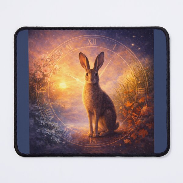 Item preview, Brown Hare – Stillpoint of the Turning Year designed and sold by GeoWild Designs.