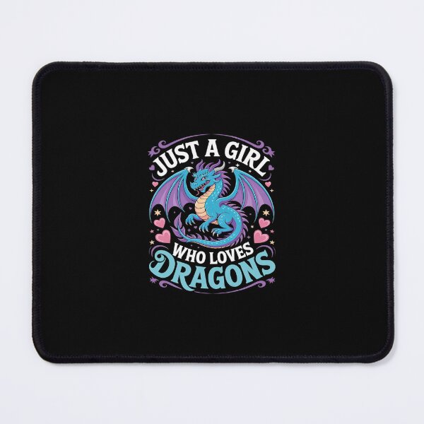 Item preview, Just a Girl who loves Dragons 5  designed and sold by SyntaxClaw.