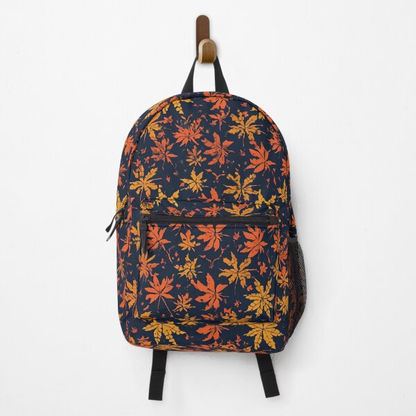 Item preview, Dark Autumn Maple Leaves Seamless Pattern designed and sold by wandart00.