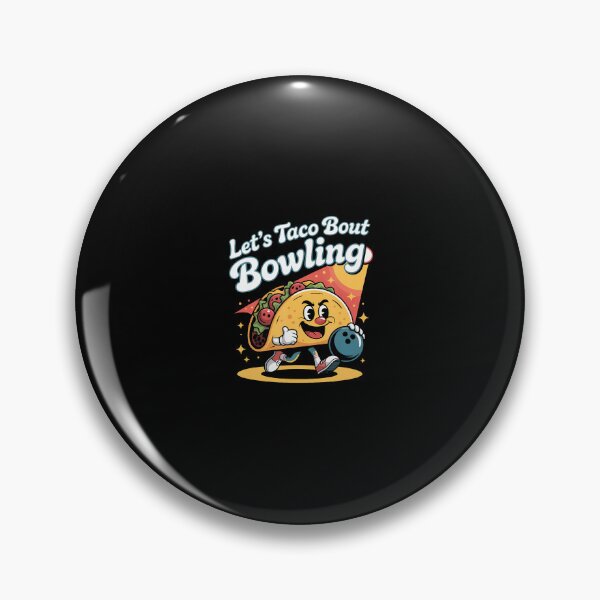 Item preview, Taco Bowling League Humor Ten Pin Fun designed and sold by mischwpwarso.