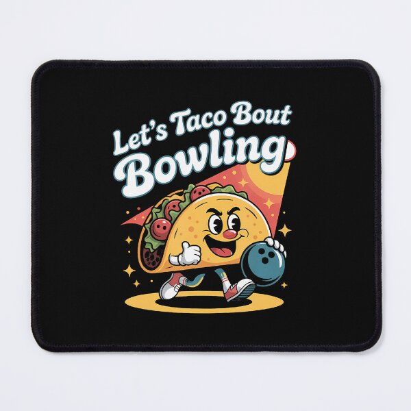 Item preview, Taco Bowling League Humor Ten Pin Fun designed and sold by mischwpwarso.