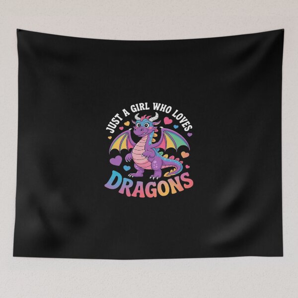 Item preview, Just a Girl who loves Dragons 6  designed and sold by SyntaxClaw.