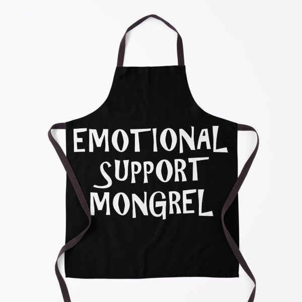 Item preview, Emotional Support Mongrel (White) designed and sold by PrettyDanny.