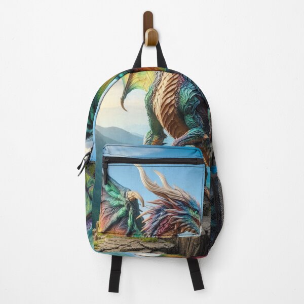 Artikelvorschau, Farbenfrohe Fantasy-Kunst mit fliegenden Drachen entworfen und verkauft von kharatsuchita.