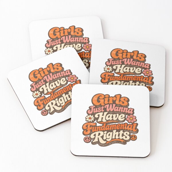 Item preview, Girls Just Wanna Have Fundamental Rights Groovy Style designed and sold by designclub.
