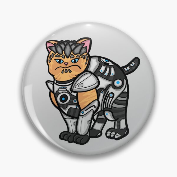 Item preview, Grunt - Krogan Space Cat designed and sold by SolarWayfarer.