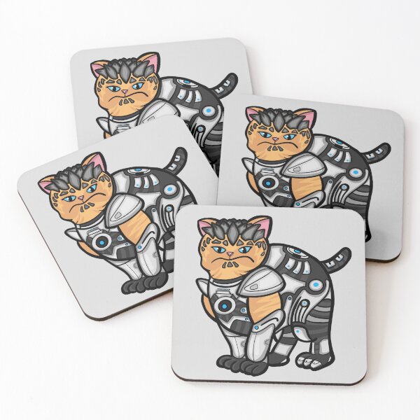 Item preview, Grunt - Krogan Space Cat designed and sold by SolarWayfarer.