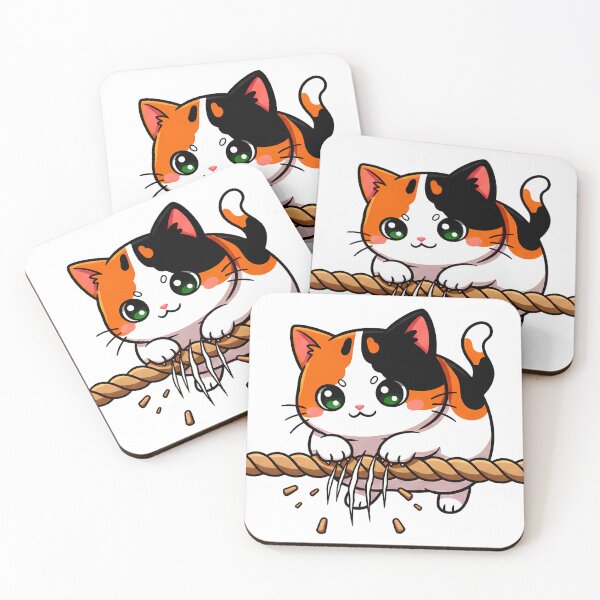 Item preview, Rope Trouble: Calico Cat vs. Gravity designed and sold by meesub.