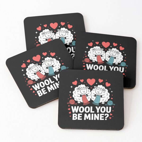 Item preview, Wool You Be Mine Funny Sheep Knitting designed and sold by mischwpwarso.