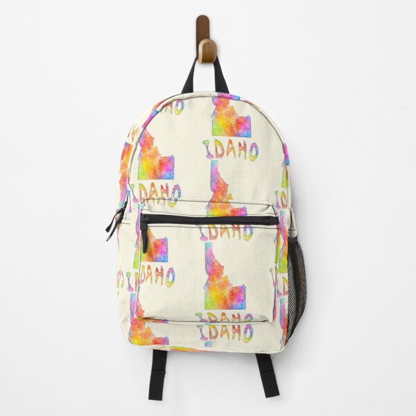 Item preview, Idaho State Map - Vibrant Watercolor Artistic Silhouette designed and sold by mashmosh.