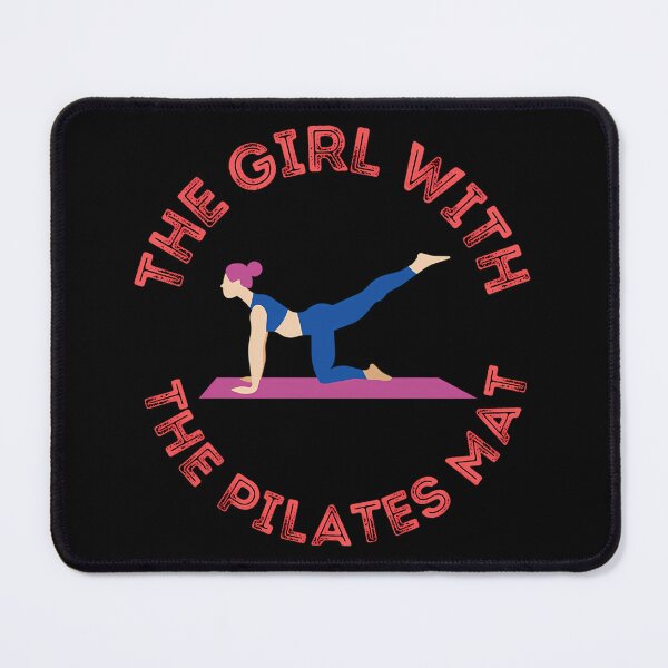 Item preview, The Girl With The Pilates Mat designed and sold by vbxmdwsoc33.