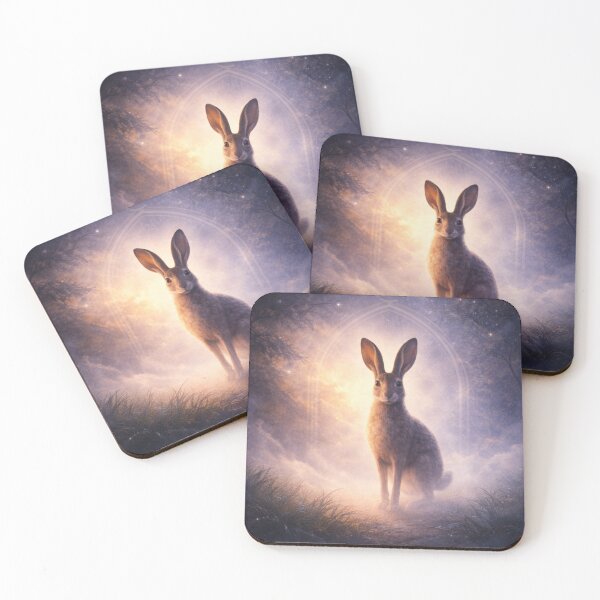 Item preview, Brown Hare – The Liminal Guardian designed and sold by GeoWild Designs.
